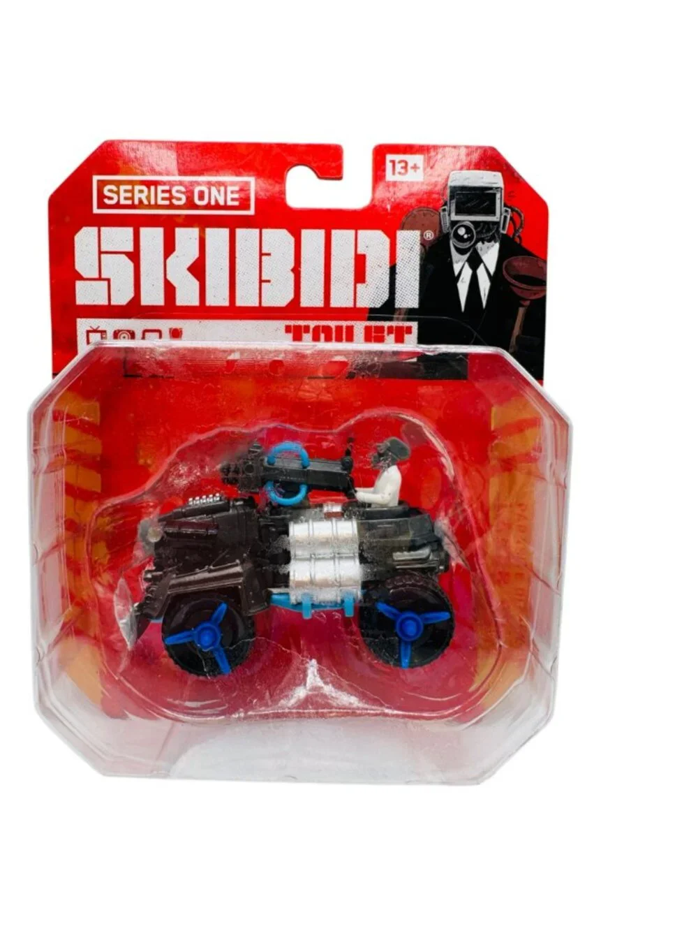 Skibidi Toilet Series One 1:64 Diecast Collectibles - Set Of 4 Figures: Laser Ta
